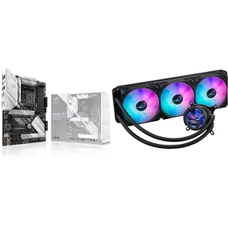 *Upgrade Bundle* ASUS ROG Strix B550-A Gaming Mainboard + ASUS ROG Strix LC III ARGB LCD All-in-One Flüssig-CPU-Wasserkühlung