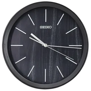 Seiko QXA853K Wanduhr Classic Modern Eiche Schwarz