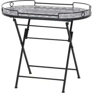 Siena Garden Gartentisch Como Rechteckig 67,5 x 60 x 60 cm Grau