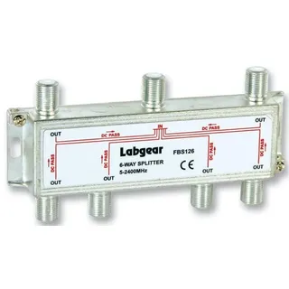 LABGEAR - Kompakter 6-Wege Splitter