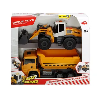 DICKIE Toys Construction Twin Pack