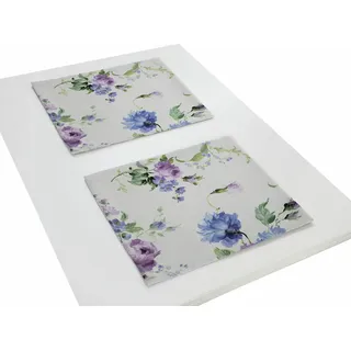 Wirth Platzset "MONTROSE", lila, blau