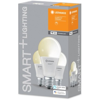 Osram Ledvance SMART+ WiFi Classic A60 60 9W/827 E27, 3er-Pack (485716)