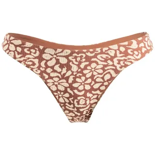 Bikini-Hose ROXY "Free Fallin", Damen, Gr. XL, US-Größen, russet free fallin floral, Obermaterial: 93% Nylon, 7% Elasthan;, Badehosen Bikini-Hose