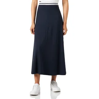 Tommy Hilfiger Damen Rock Midi-Länge, Blau (Desert Sky), M