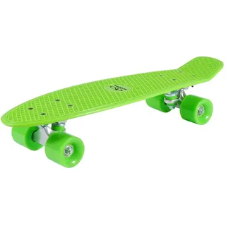 Hudora Retro Skateboard Gelb/Grün