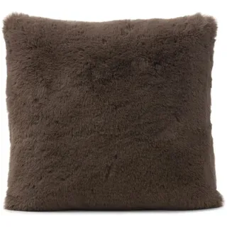 Gözze Fellimitat-Kissen 40 x 40 cm Grau