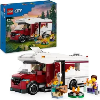 LEGO City Abenteuer Wohnmobil, Bauset mit 2 Minifiguren & 1 Baby, Küche, Etagenbetten, ab 6 Jahren
