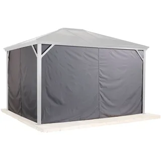 Sojag Seitenwand-Set für Pavillon Verona 10 x 10 m Dunkelgrau