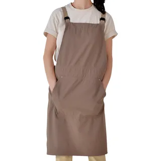 Small snail Künstlerschürze mit Großer Tasche Japanische Stil Schürzen Töpferschürze Kunstschürze Adult Malerei Kittel für künstlerisches Schaffen, Keramik, Malerei