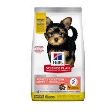 Hill's Science Plan Perfect Digestion Puppy Small & Mini mit Huhn und Reis 1,5 kg