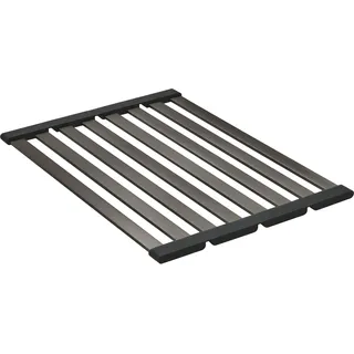 Grohe Multifunction - Abtropfgestell (edelstahl, zusammenklappbar, 490 x 348mm, spülmaschinenfest, korrisionsfrei), hard graphite gebürstet, 40854AL0