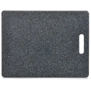Zeller Schneidebrett-Set Kunststoff 1 St. 36,5 x 27,5 cm Grau
