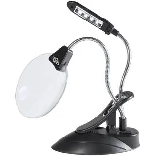 Wedo Lupenlampe mit LED sw 4003801799155