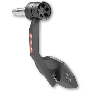 Highsider Victory Rim Motorrad Lenkerendenspiegel mit LED Blinker