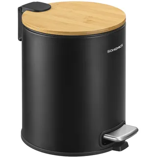 Songmics Kosmetikeimer 6 l Tintenschwarz