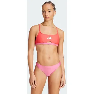 adidas Padded Colorblock X-Back Bikini Pulse Magenta / Semi Lucid Red M