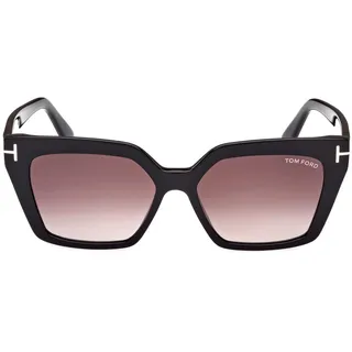 Tom Ford Sonnenbrillen WINONA FT 1030 Shiny Black/Light Violet Shaded 53/15/140 Damen