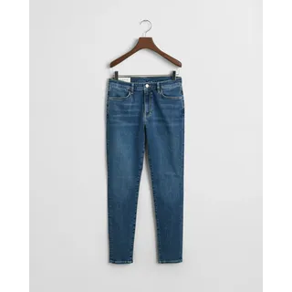 Gant Slim-fit-Jeans »TRAVEL INDIGO« Gant MID BLUE WORN IN L