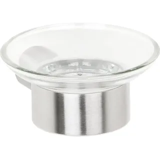 Evenes Seifenschale Eronita mit Wandhalter, Edelstahl gebürstet