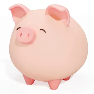 INCETUE Sparschwein für Mädchen, Kleine Niedliche Geld Spardose für Kinder, Bruchsicheres Münze Spardose Sparbüchse für Hochzeit, Halloween, Weihnachten, Geburtstagsgeschenke (Pink)
