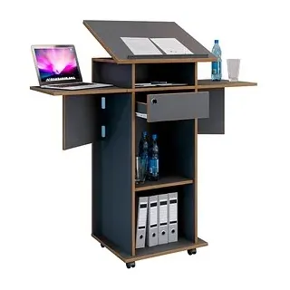 VCM my office Stehpult anthrazit