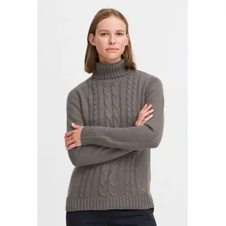 Oxmo Rollkragenpullover OXCATHY in Grau | M