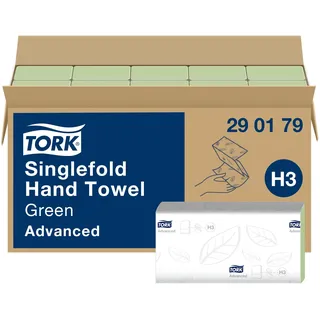 TORK Zickzack-Handtücher Grün H3 3750 Tücher