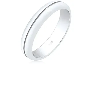 Elli Premium Ring Damen, Verlobung Elegant Basic aus 925 Sterling Silber"