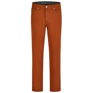 Brühl - Comfort Fit - Herren 5-Pocket Jeans, Genua III (0534185970100), Größe:27, Farbe:Gelb/Terra/Rot (820) - Gelb