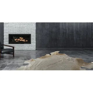 Kayoom Lederteppich »Glam 110 - gelb & gold),