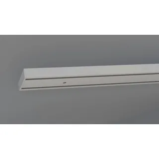 INDEKO Gardinenschiene 2-läufig Ø 0 mm 110 cm Weiß