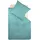 Uni Satin Aqua 135 x 200 cm + 2 x 80 x 80 cm