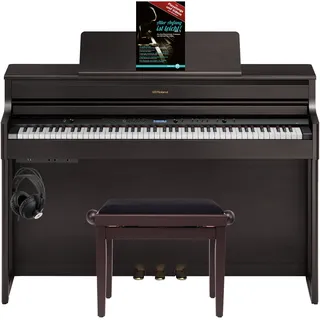 Roland HP704-DR Digitalpiano Set dunkles Rosenholz Set