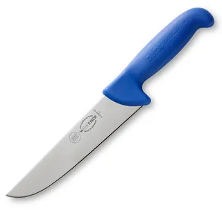 Friedr. Dick F. DICK Blockmesser, Hackmesser ErgoGrip (Messer mit Klinge 18 cm, X55CrMo14 Stahl, nichtrostend, 56 HRC) 82348181, Blau