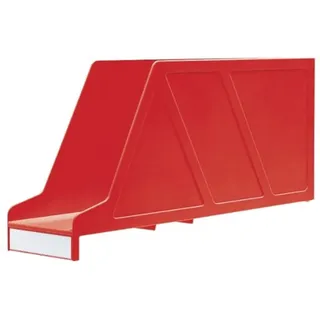 Leitz OrgaClass Stehsammler, Querformat, 20 Stück, Rot, 24210025