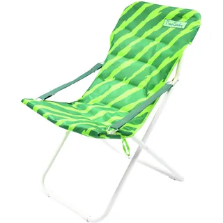 Pierre Cardin, Grün, Linea Haiti, Liegestuhl, Hanfsessel, 60 x 91 cm