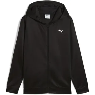 Puma Jungen Tad Full Zip Jacket B Sweatjacken, Puma Black, 152 EU