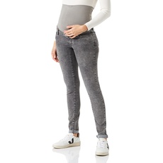 Supermom Skinny Umstandsjeans Austin - Farbe: Grey Denim - Größe: 32