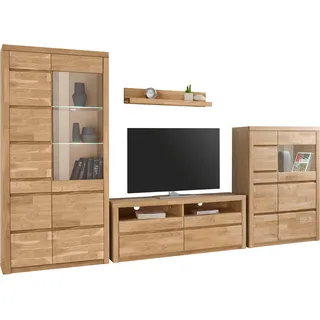 OTTO home Home affaire Wohnwand »Silkeborg« Set, 4 Stk. tlg., braun