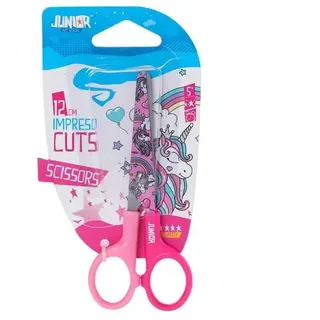Impreso Junior: Kinderschere mit Einhornmuster