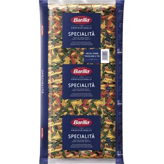 Barilla Collezione Mezze Penne Tricolore Nr 78 Pasta Nudeln 5000g