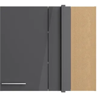 OPTIFIT Eckhängeschrank Klara 80 x 45 x 0 cm Schwarz