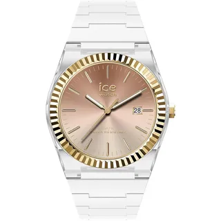 ICE-WATCH - Ice Power PW1 White Sunset Cappuccino - Transaprent Damenuhr mit Silikonarmband - 024773 (Small)