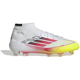 F50 Elite Mid Fg Fußballschuhe Für Frauen - Cloud White / Lucid Red / Solar Yellow - EU 38 2/3