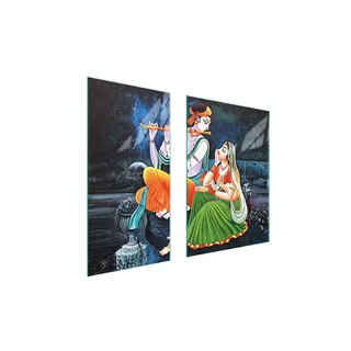Herdabdeckplatten 2 teilig 75x52 Glaskeramikkochfeld Abdeckung Glas Schneidebrett Frauen Musik
