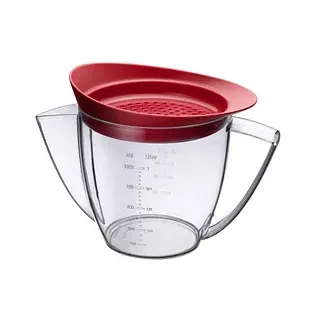 Westmark Fetttrennkanne transparent, rot