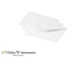 Umschlag Pollen Mini 75 x 100 mm 120g 20 Stück, Weiss
