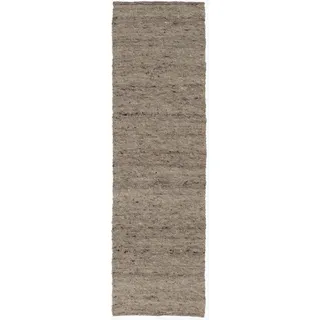 Pergamon Alaska Meliert Teppichläufer 90 x 160 cm Braun
