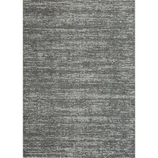 Läufer , Grau , Textil , Abstraktes , rechteckig , 80x200 cm , für Fußbodenheizung geeignet, schmutzabweisend, für Hausstauballergiker geeignet, pflegeleicht , Teppiche und Böden, Teppiche, Teppichläufer, Läufer